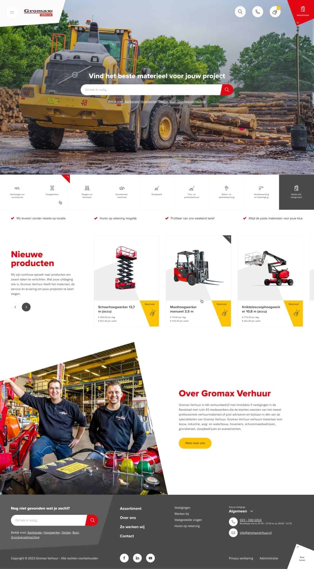 Cobraspen Vastgoed homepage